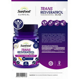 Suplemento Em Cápsula Sunfood Clinical Trans Resveratrol 98 Pure 600mg 60sofgels Sunfood Em Pote De 100ml