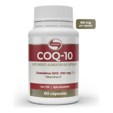 Suplemento Em Cápsula Vitafor Coenzima Q10 Coq 10 100mg Por Porção 60 Cápsulas Sem Sabor