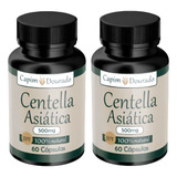 Suplemento Em Cápsulas Capim Dourado Premium Centella Asiatica Em Pote De 200ml 2 Un