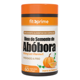 Suplemento Em Cápsulas De Óleo De Semente Abóbora 1000mg Com Vitamina E Fitoprime Pote 60 Cápsulas Softgel