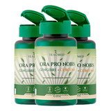 Suplemento Em Capsulas Ora Pro Nobis Curcuma Gengibre 500mg 360 Capsulas 3 Potes Realmed Sem Sabor