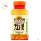 Suplemento Em Cápsulas Sundown Naturals Encapsulados Óleo De Alho 1500mg C 100 Vitaminas Em Pote Un