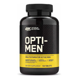 Suplemento Em Comprimidos Optimum Nutrition Opti-men Vitaminas Opti-men Em Pote De 150g 150 Un