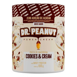 Suplemento Em Pasta Dr Peanut Power Cream Pasta De Amendoim Power Cream Sabor Cookies And Cream Em Pote De 650g