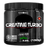 Suplemento Em Pó Black Skull 150g Turbo Monohidratada Sabor Limão