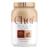 Suplemento Em Pó Chef Whey Ed Paris 6 Gourmet Concentrado Proteínas Sabor Grand Gateau De Chocolate Em Pote De 800g