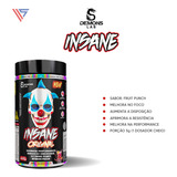 Suplemento Em Pó Insane Com Beta Alanina 300g Demons Lab Em Pote Sabor Fruit Punch