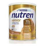 Suplemento Em Pó Nestlé Nutren Senior Carboidratos Nutren Senior Sabor Café Com Leite Em Lata De 370g