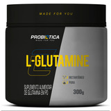 Suplemento Em Pó Probiótica Professional Line L glutamine Powder Pure Glutamina Em Pote De 300ml