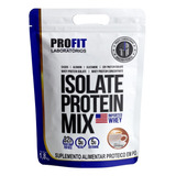 Suplemento Em Pó Profit Laboratórios Isolate Protein Mix Proteínas Isolate Protein Mix Sabor Cappuccino Em Doypack De 1.8kg