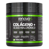 Suplemento Em Pó Renova Be Colágeno Hidrolisado Vitamina Colágeno Verisol Renova Be Com Ácido Hialurônico Sabor Limão Em Pote De 216ml