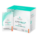 Suplemento Em Sachês Central Nutrition Aminnu Aminoácidos Sabor Tangerina Em Caixa De 300ml 30 Un