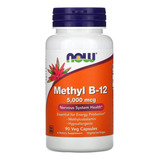Suplemento En Cápsula Now Nervous System Health Vitamina B12 De 90 Un