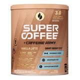 Suplemento En Pó Caffeine Army Supercoffee Classic Size Cafeína Sabor Vanilla Latte X 220g