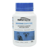 Suplemento Imderme Caps 500 Nutripharme 45 Cápsulas