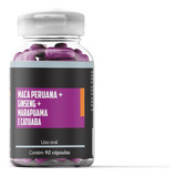 Suplemento Maca Mix Marapuama Maca Catuaba 1 Pote 90 Cáps