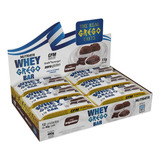 Suplemento Nutrata Barra De Proteina Whey Grego Bar Sabor Brigadeiro De 480g 12 Kits