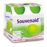 Suplemento Nutricional Adulto Sabor Morango Com 4 Unidades De 125ml Cada Souvenaid