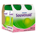 Suplemento Nutricional Adulto Sabor Morango Com 4 Unidades De 125ml Cada Souvenaid