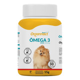 Suplemento Omega 3 Dog 500mg Organnact 15g