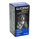Suplemento Para Cães E Gatos Glicopan Gold 125 Ml Vetnil