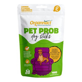 Suplemento Pet Prob Dog Sticks 160g Organnact Probióticos