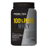 Suplemento Probiótica Proteínas De 100 Pure Whey Sabor Cookies Cream X 900g Pó