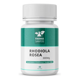 Suplemento Rhodiola Rosea 300mg Melhora O Sono 30 Cápsulas Sabor Sem Sabor