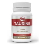 Suplemento Vitafor Taurine 30 Cápsulas 1000mg