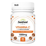 Suplemento Vitamina C 1000mg Com Rutina 0 6mg Sunfood 60 Cap