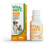 Suplemento Vitamínico Vita vet C Cães E Gatos Vetnil 30 Ml