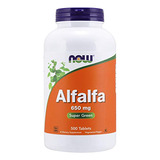 Suplementos Now Alfalfa 650
