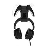 Suporte 1 Controle Playstation5 Ps5 E Headset De Parede Vn