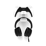 Suporte 1 Controle Playstation5 Ps5 E Headset De Parede Vn