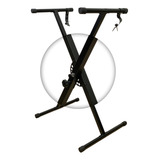 Suporte 1 X Para Teclado Musical Estante Pedestal 7 Níveis
