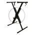 Suporte 1 X Para Teclado Musical Estante Pedestal 7 Níveis