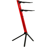 Suporte 2 Teclado Stay Slim 1100 2 Aluminio Vermelho C Bag