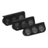 Suporte 3 Instrumentos Manometros  Odg Cronomac Willtec 52mm