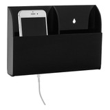 Suporte Acrilico Preto Duplo