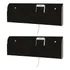 Suporte Acrílico Preto Quadruplo P/ Celular - Kit C/ 2pçs