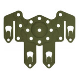 Suporte Adaptador Coldre Colete Modular Strike Molle Verde