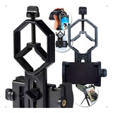Suporte Adaptador De Celular Lunetas Monóculo Telescópio