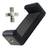 Suporte Adaptador P  Celular Rosca 1 4   Parafuso Duplo 1 4