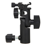 Suporte Adaptador P Sombrinha Flash Speedlite P Tripé Luz