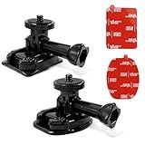 Suporte Adesivo Flexível Para Insta 360 ACE Pro ONE X4 X3 X2 X RS R GO 3 2 Kit De Acessórios De Parafuso De Montagem De Fivela Compatível Com Câmeras GoPro Hero 12 Max Session E DJI Osmo Action