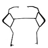 Suporte Afastador De Alforge Traseiro Xre 190 Bros 150 160