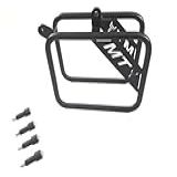 Suporte Afastador Separador De Alforge Mt09 Mt 09 2014 2023 Cor Preto Fosco