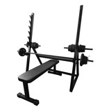Suporte Agachamento Supino Power Rack Profissional Peso