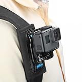 Suporte Alça De Ombro Mochila Para Câmeras GoPro E Similares