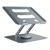 Suporte Aluminio Giratório Ajustável Para Notebook Macbook